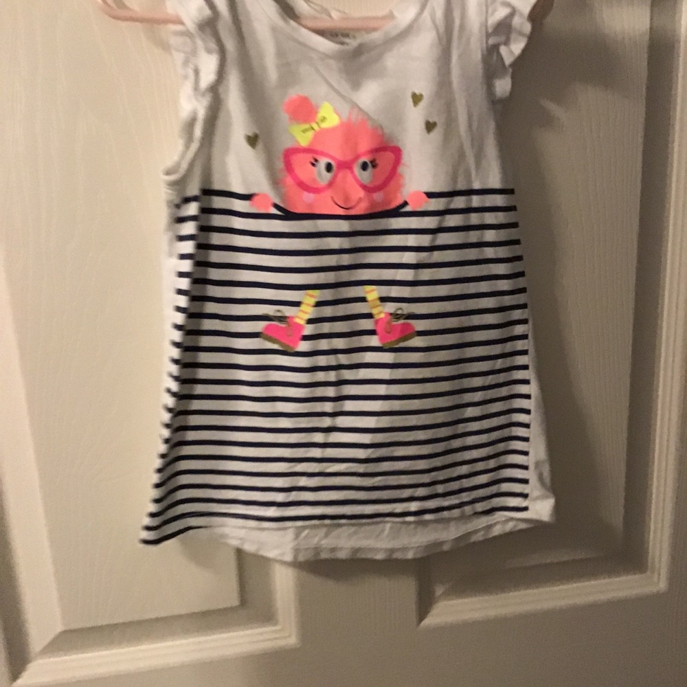 Girls Carters Casual Top Size 5t